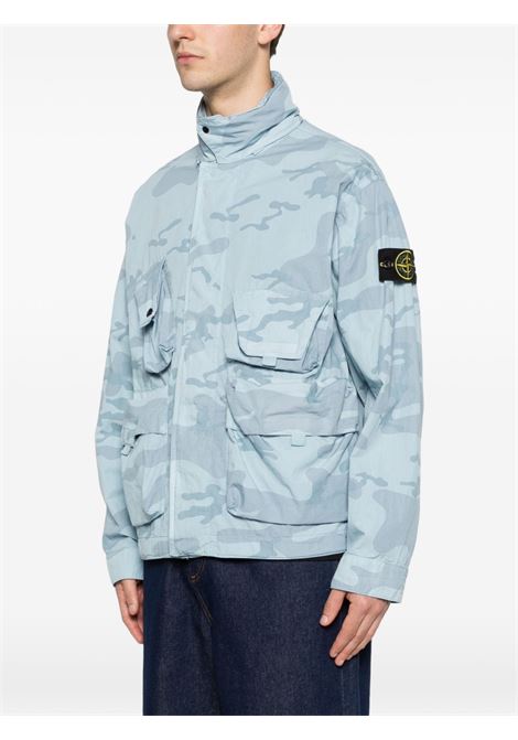 giacca 4100071 uomo blu STONE ISLAND | L1S15 4100071 S00E9V004H